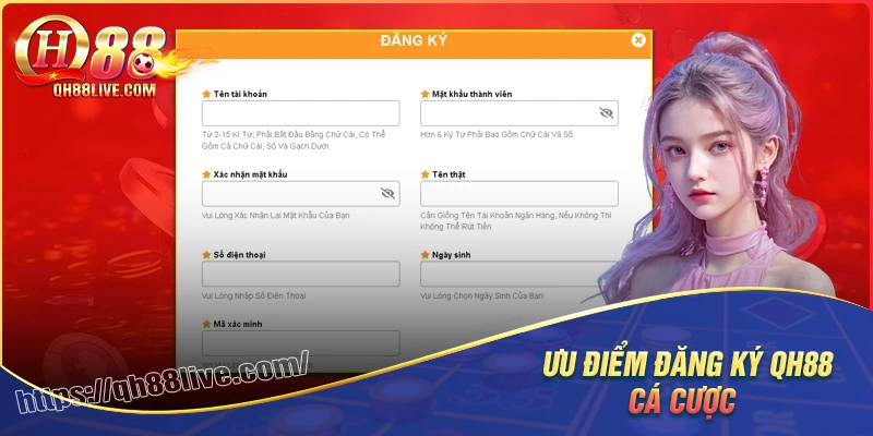 ​​Ưu đãi tân thủ dành cho người mới đăng ký QH88